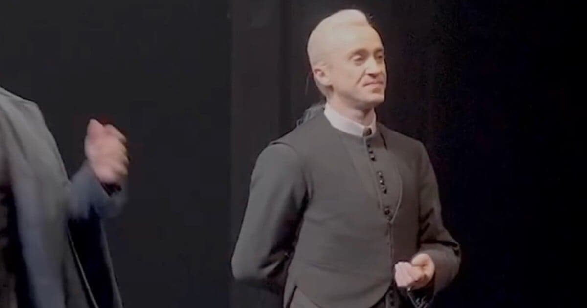 Tom Felton sa vracia ako Draco Malfoy na Broadway