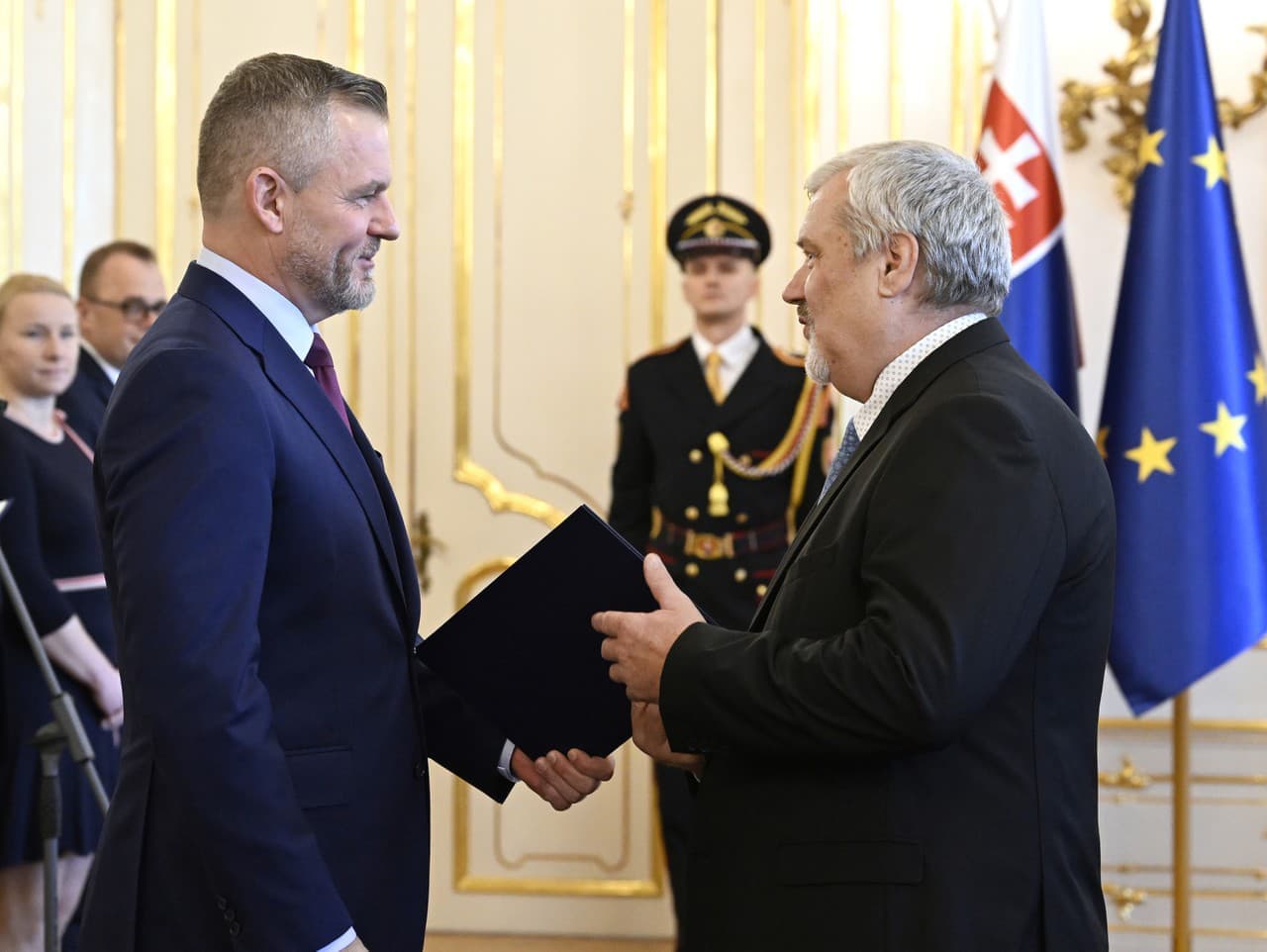 Prezident Pellegrini sa rozlúčil s odchádzajúcimi sudcami