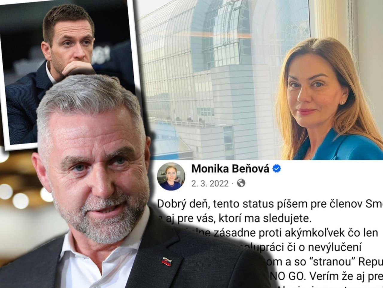 Monika Beňová prehodnotila postoj k strane Republika