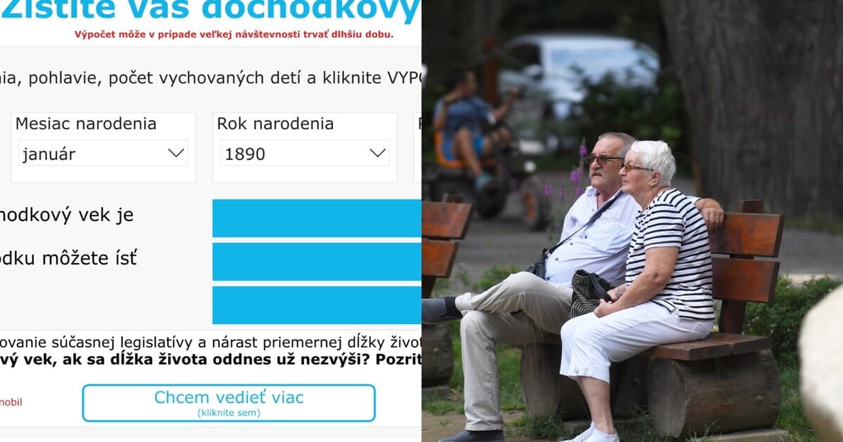 Nová dôchodková kalkulačka pomôže Slovákov pri plánovaní odchodu do penzie