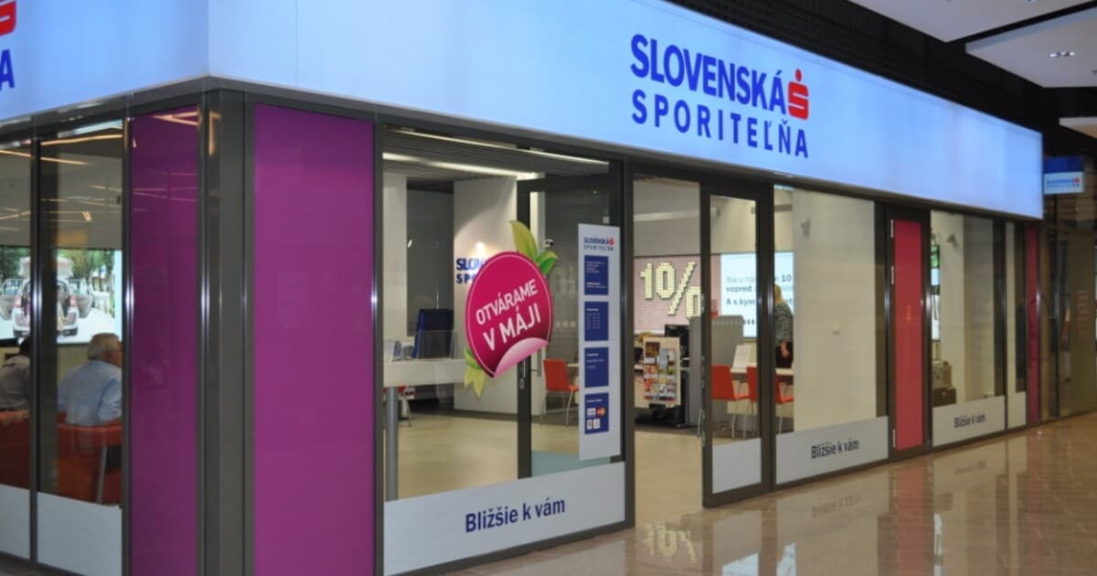 Slovenská sporiteľňa mení pravidlá pre bezplatné účty