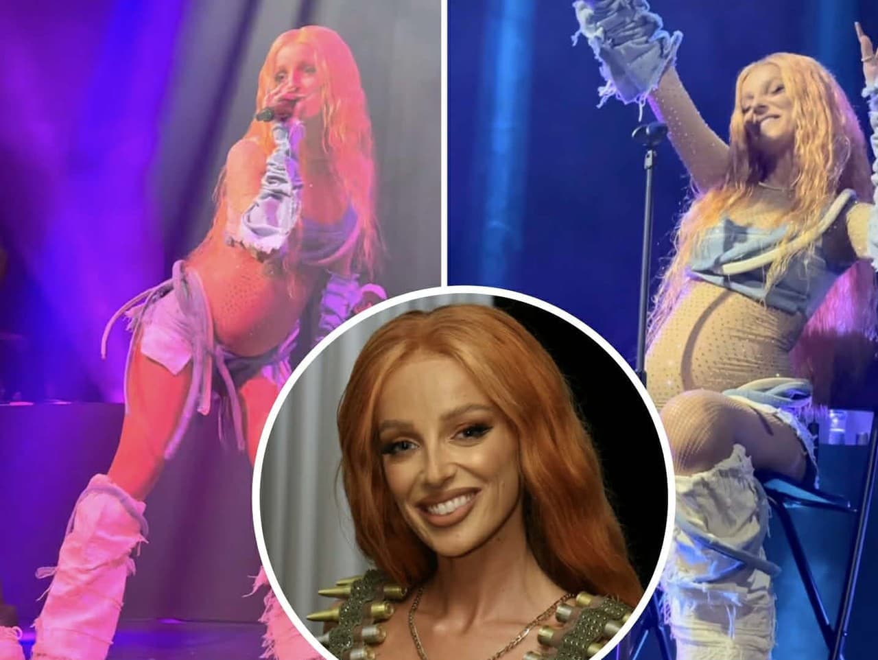 Tehotná speváčka Sima čelí kritike za koncertovanie v 8. mesiaci