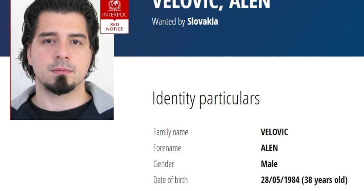 Na zozname hľadaných osôb Interpolu je osem Slovákov