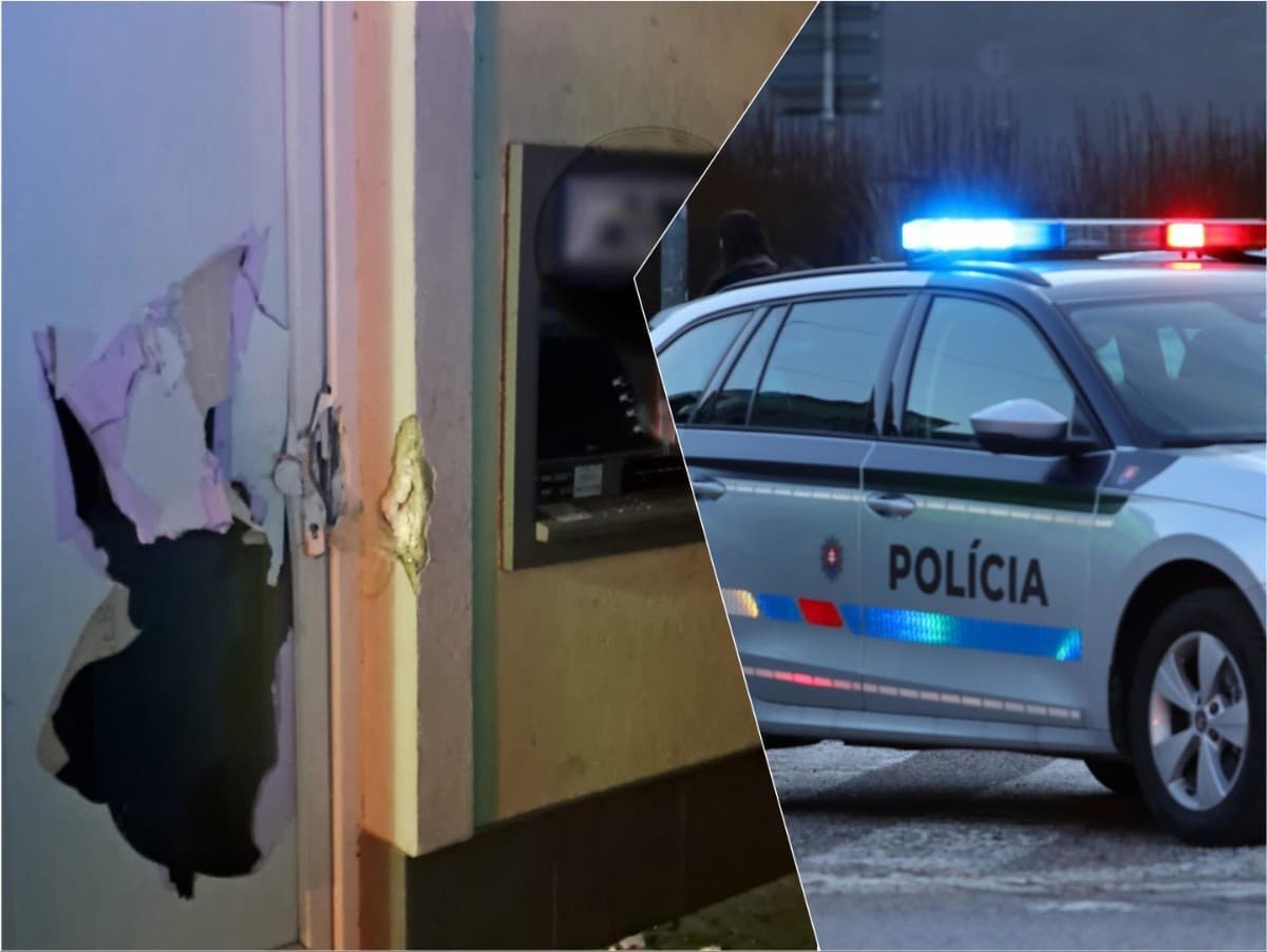 Ranný výbuch bankomatu v Malackách: Polícia pátra po páchateľoch