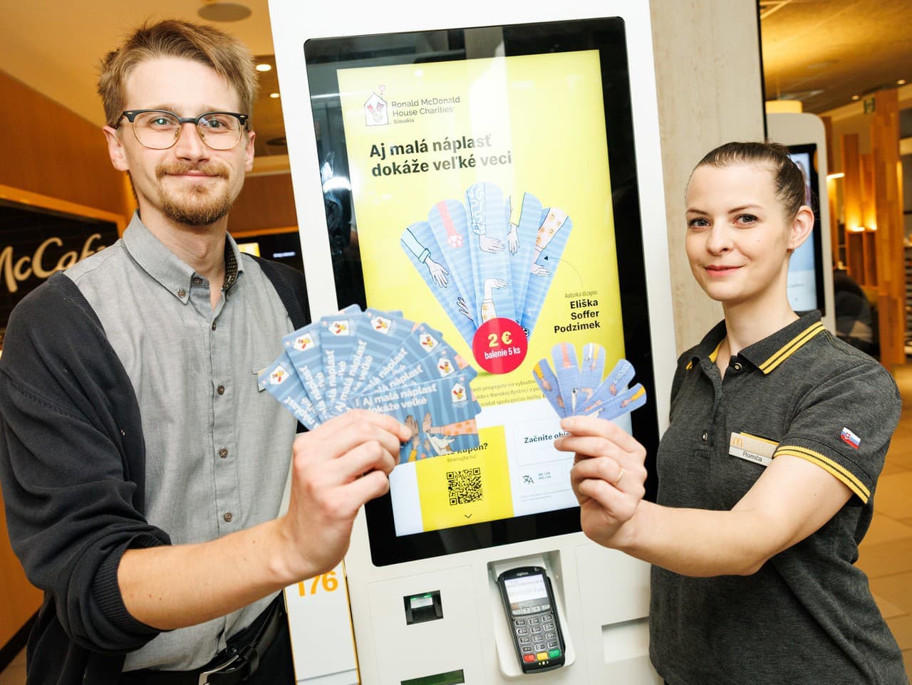 Eliška Soffer Podzimek podporuje Ronald McDonald House Charities