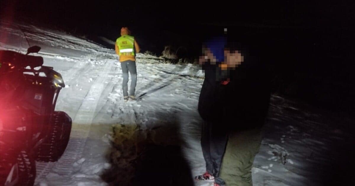 Tínedžeri uviazli na Panskom diele, záchranári zasahovali