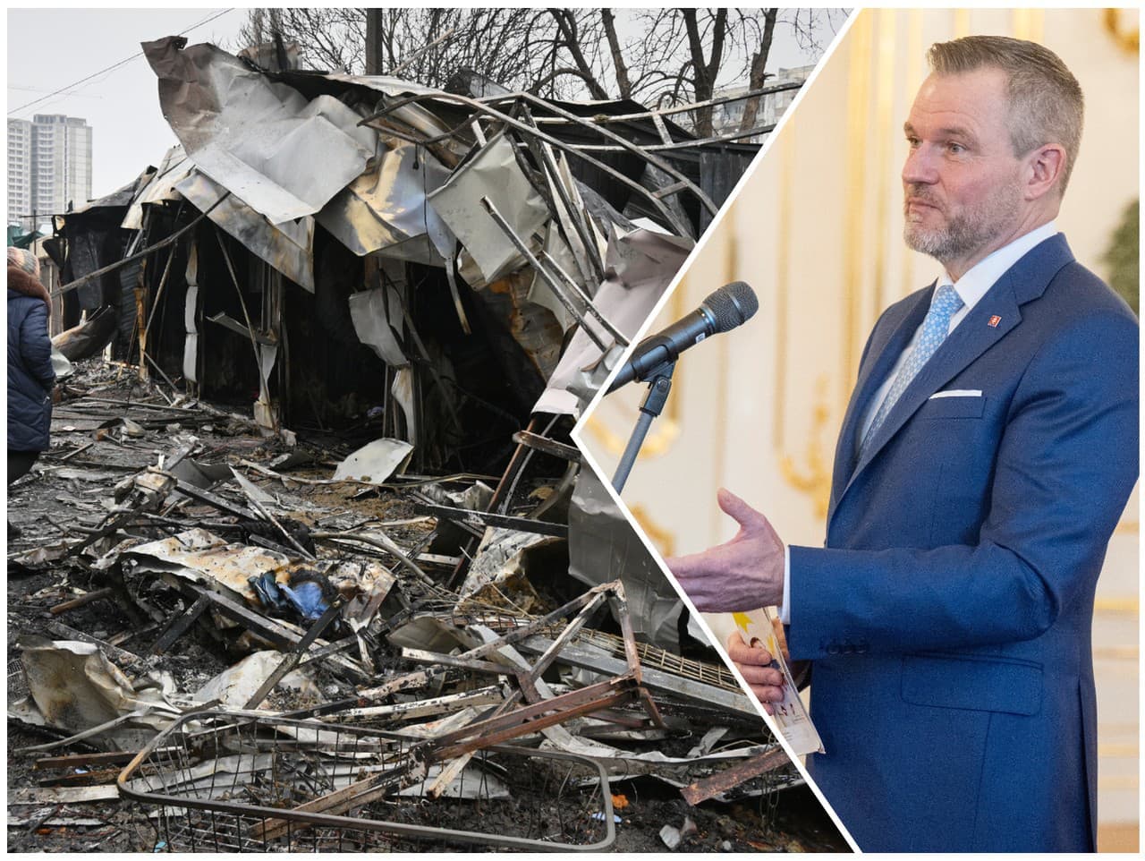 Pellegrini vyzýva na ukončenie vojny na Ukrajine po štyroch rokoch