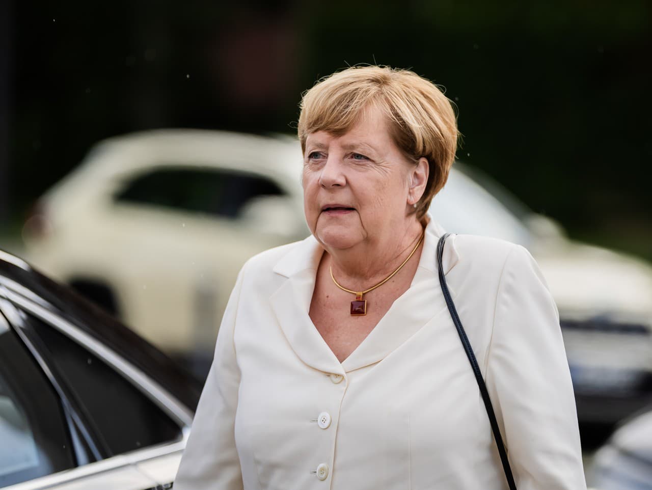 Angela Merkelová navštívila oblasť pri Pásme Gazy