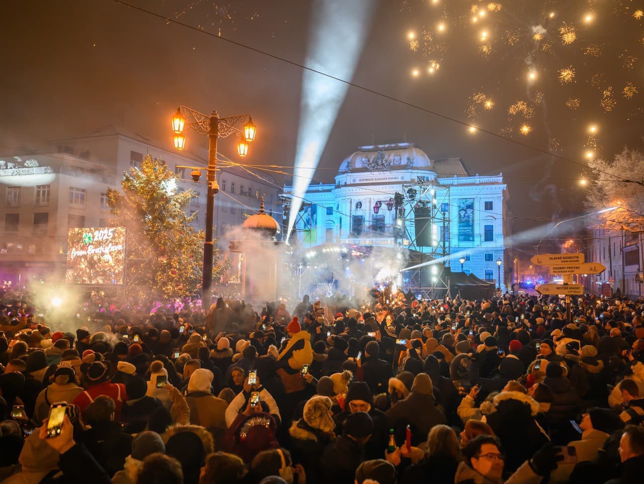 Slovenské mestá sa chystajú na oslavy Silvestra 2025