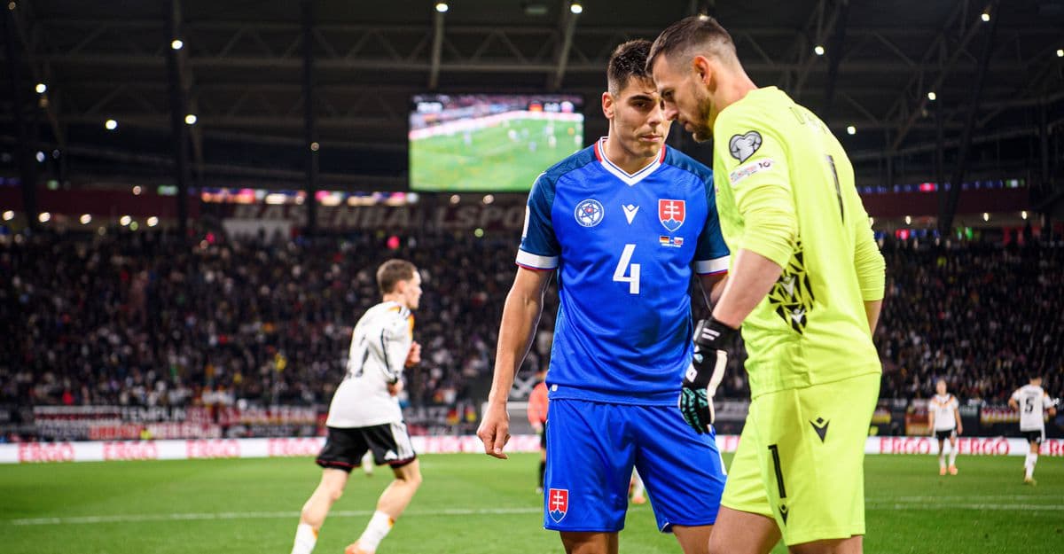 Slovensko utrpelo debakel v Nemecku, Dúbravka jediným svetlým bodom