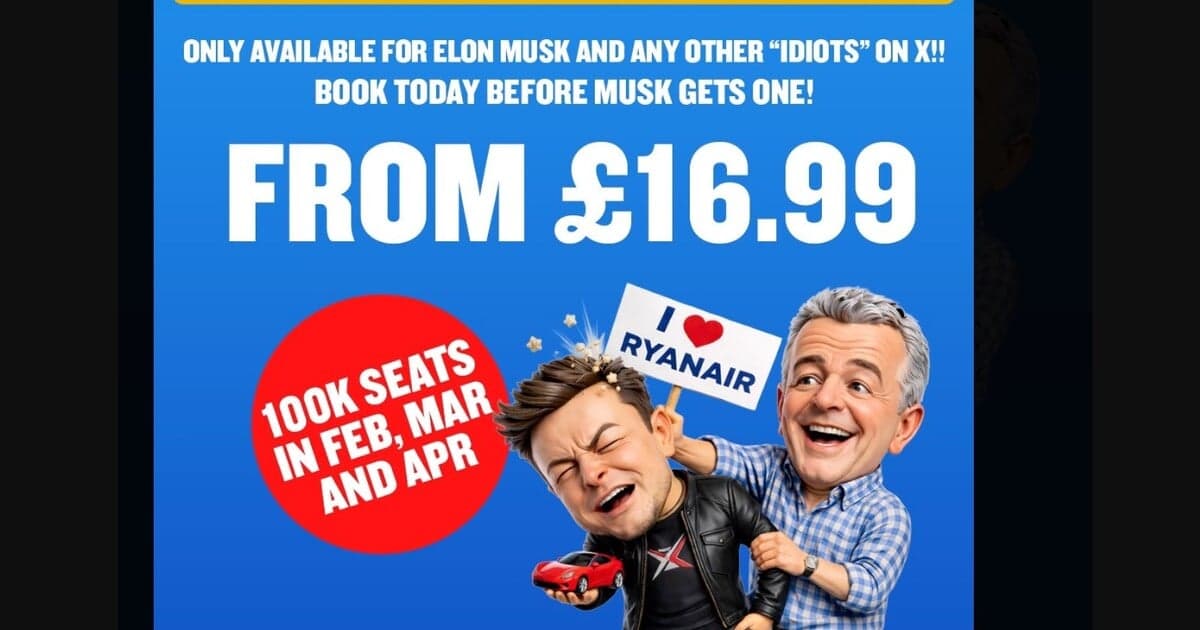 Ryanair reaguje na Muskovu provokáciu výpredajom leteniek