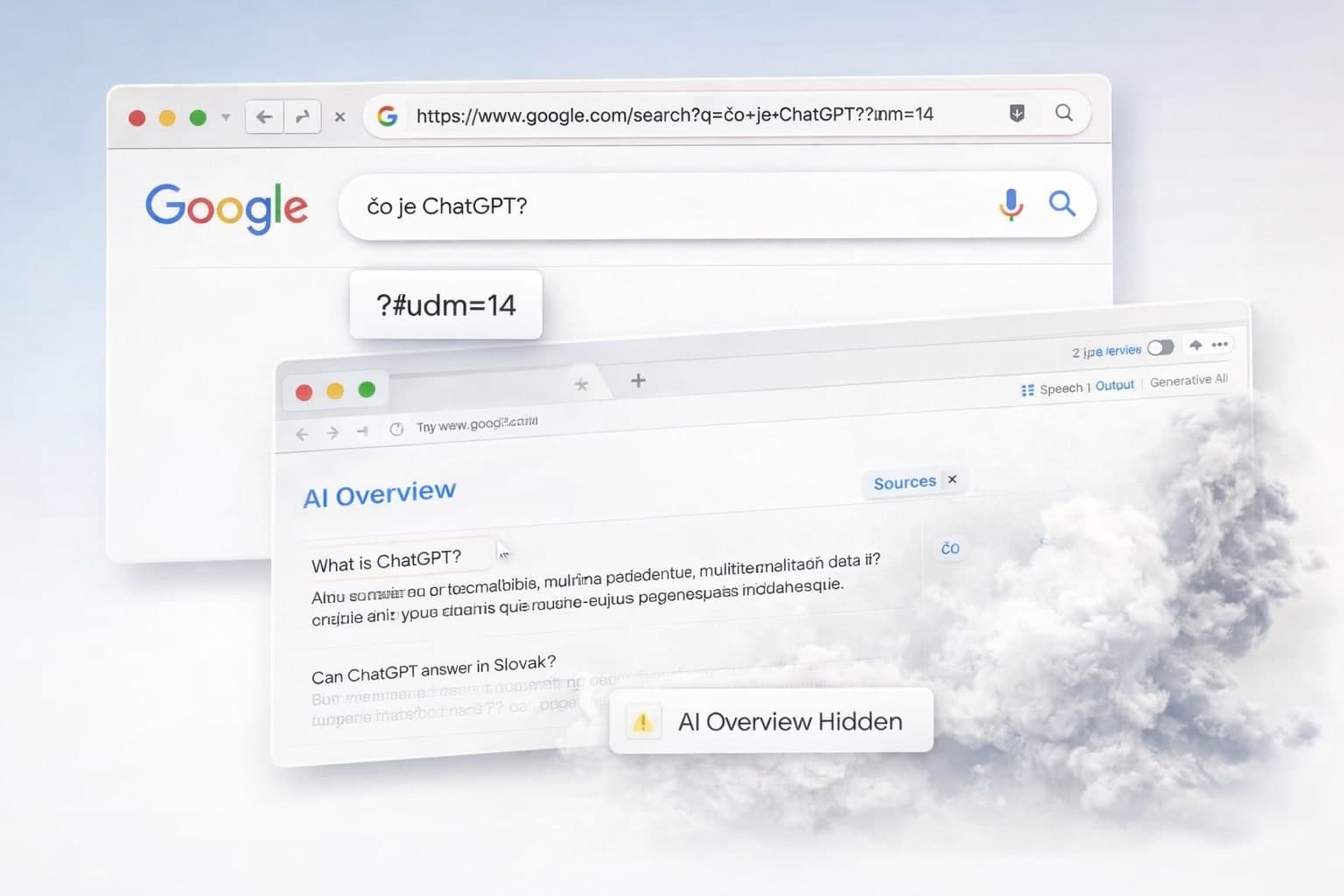 Ako sa zbaviť AI vo vyhľadávaní Google: Jednoduchý návod