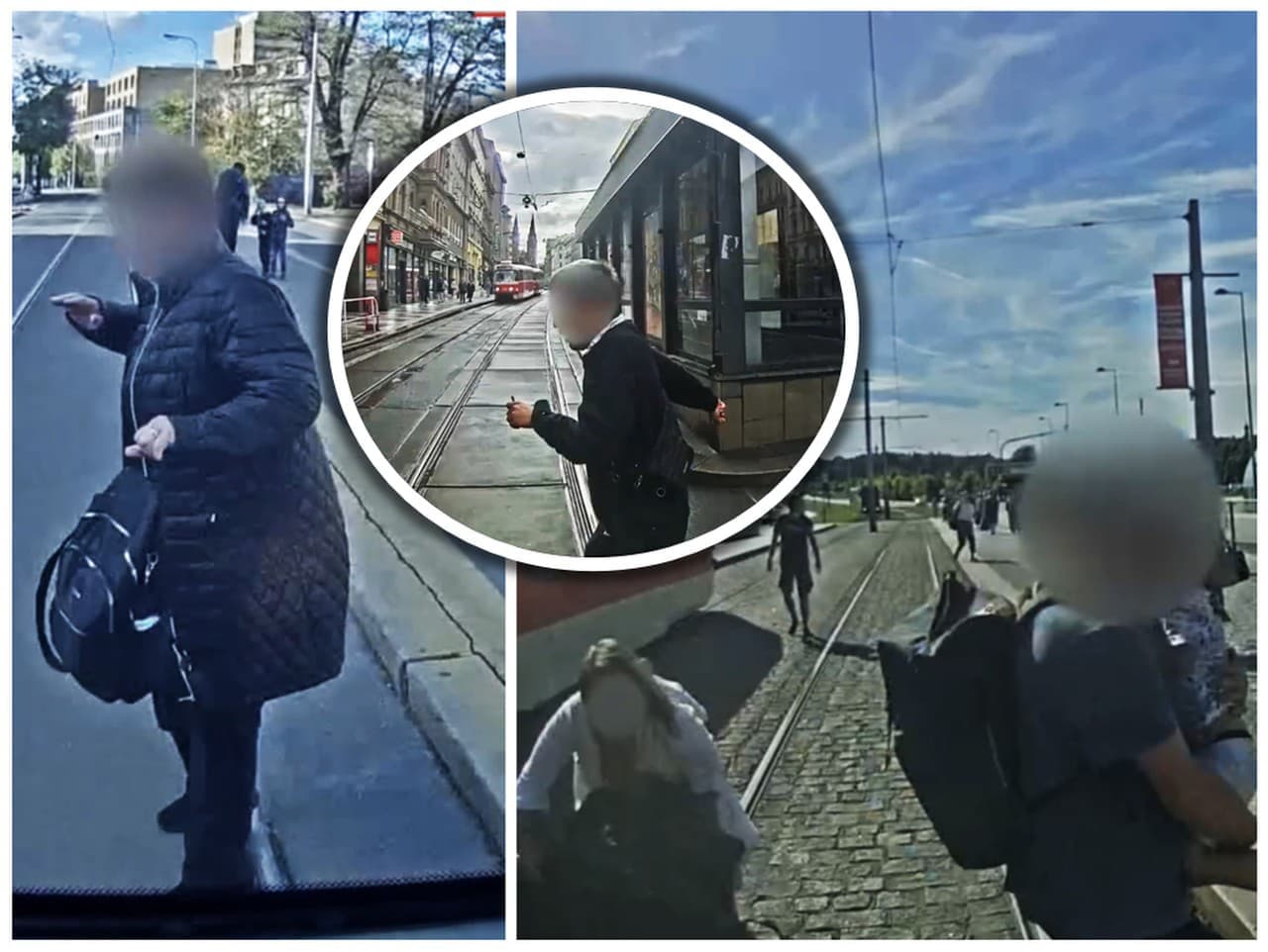 Dopravný podnik v Prahe zverejnil drsné video o zrážkach s chodcami