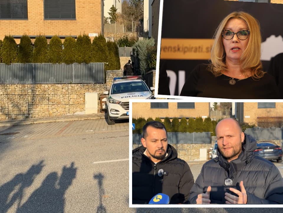 Polícia zasahovala u Zuzany Šubovej, odviezli ju v priamom prenose