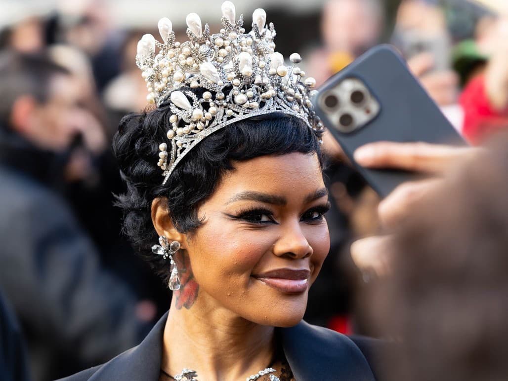 Teyana Taylor očarila na Parížskom týždni módy