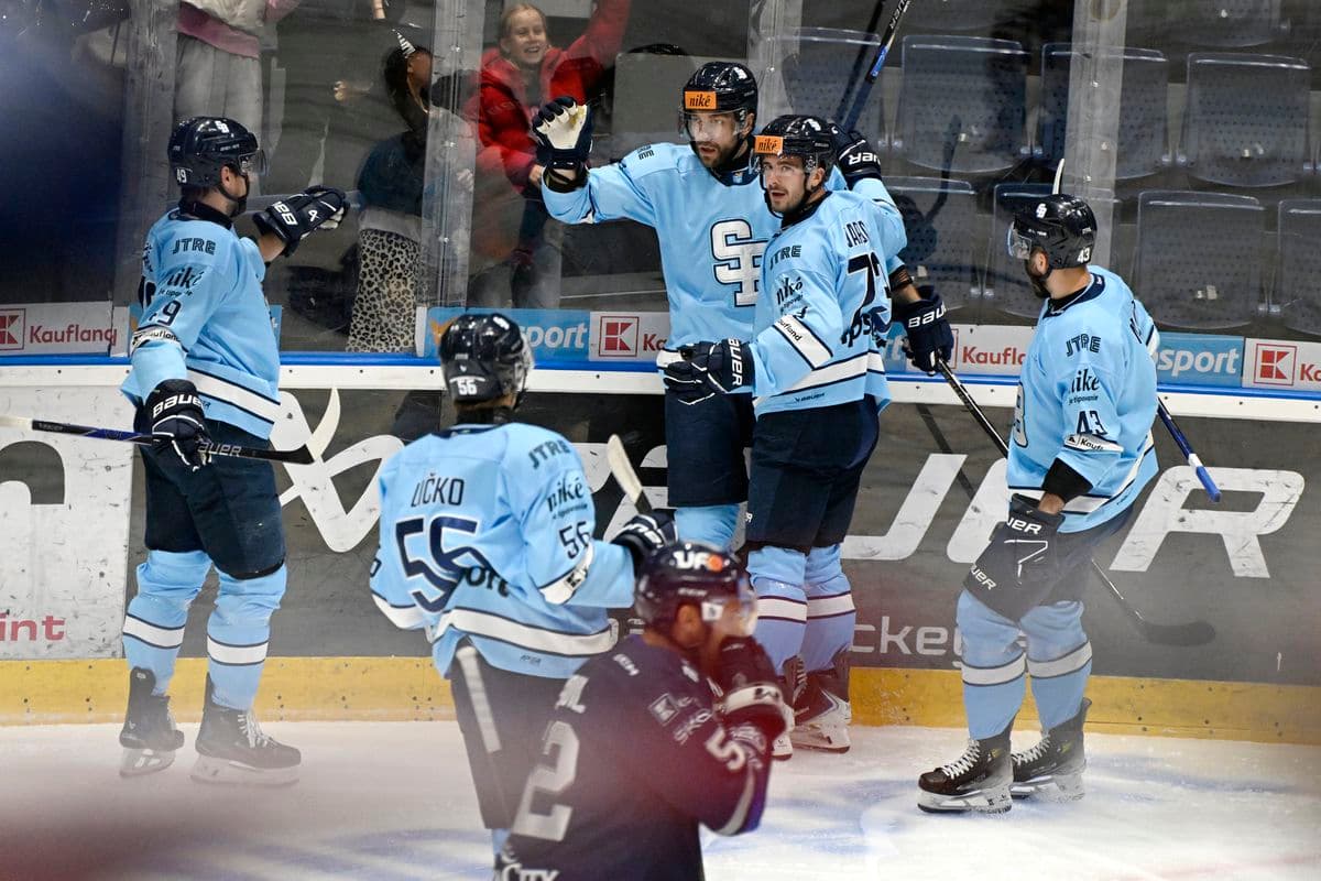 Hokejová Tipsport liga: Nitra dominovala, Slovan pokračuje v úspešnej sérii