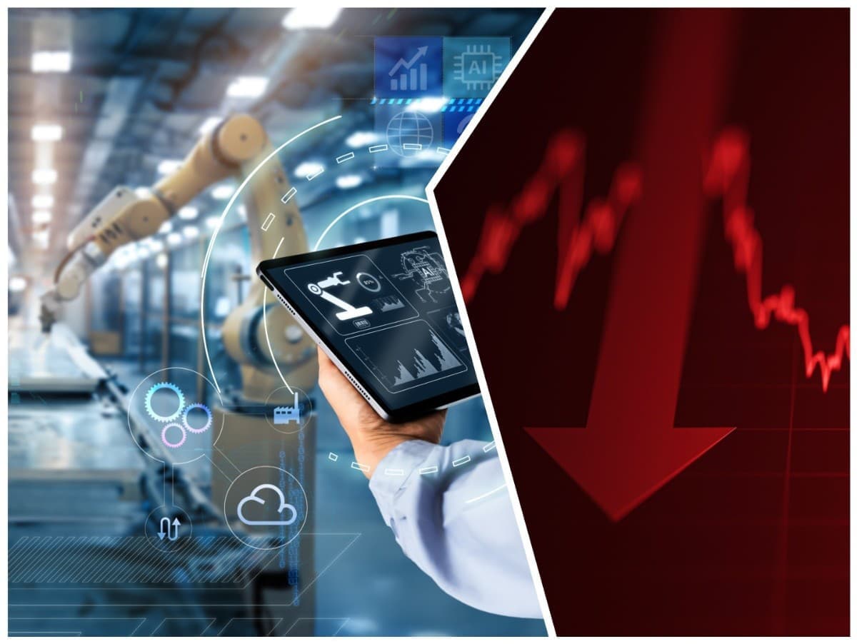 Priemyselná produkcia na Slovensku klesla o 3,8 % v októbri 2025