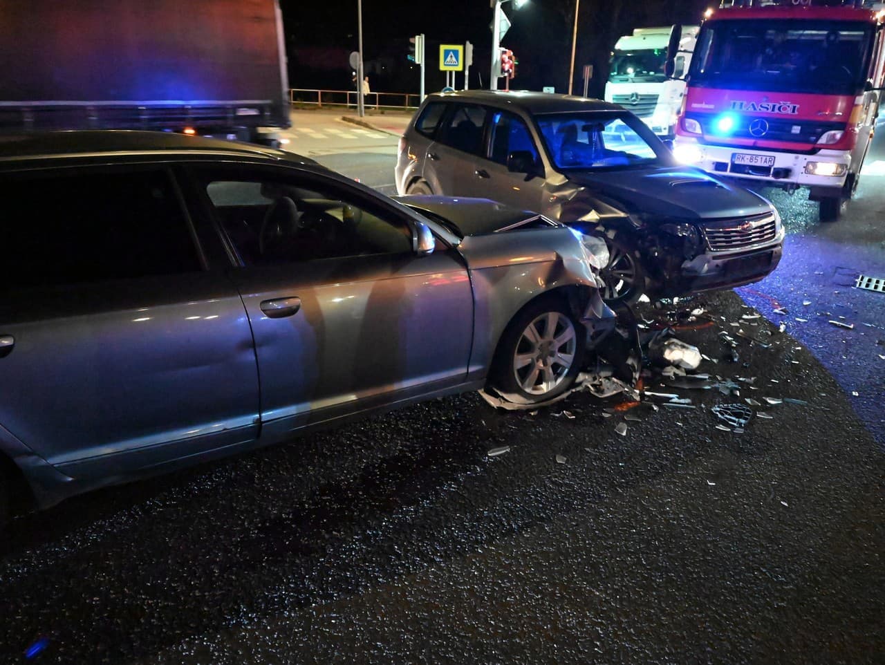 Polícia vyzýva svedkov nehody v Ružomberku na pomoc
