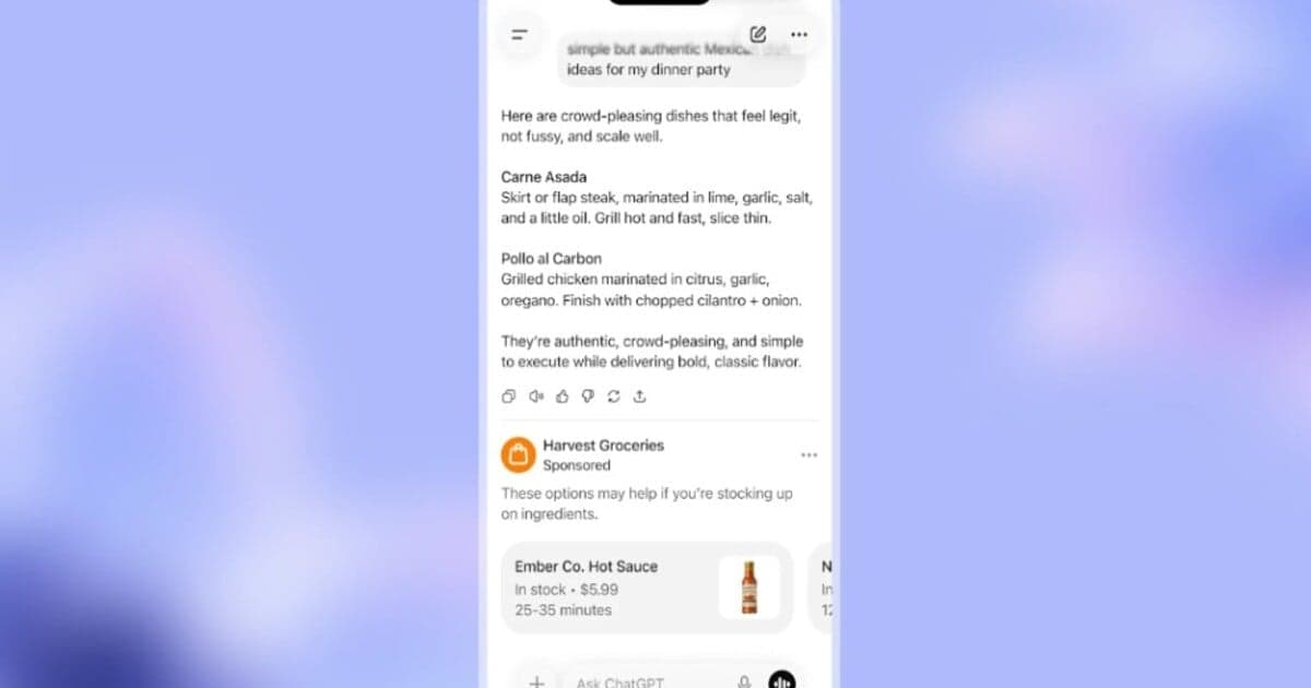 ChatGPT zavádza reklamy: Zmeny pre bezplatných aj predplatených používateľov