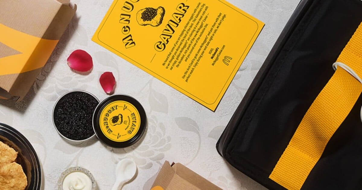 McDonald’s uvádza exkluzívny valentínsky McNugget Caviar set