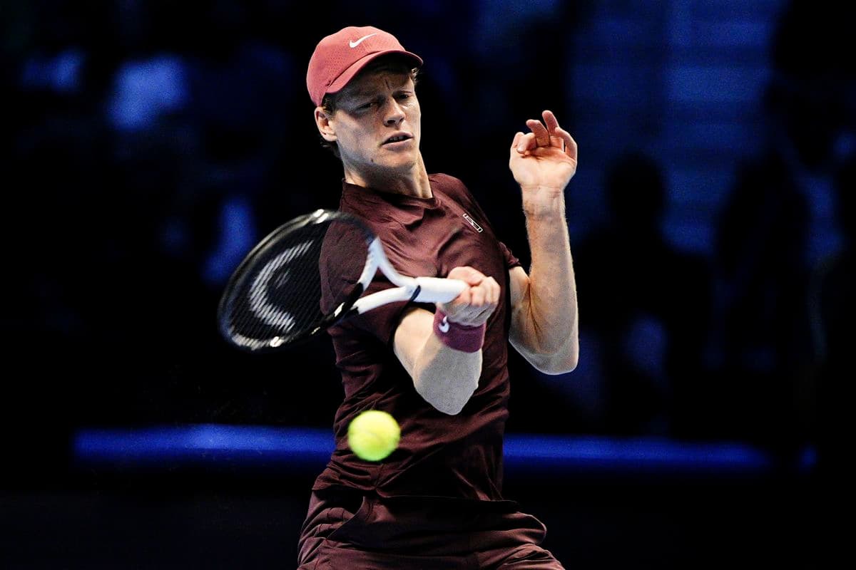 Jannik Sinner bez prehry v skupine Turnaja majstrov