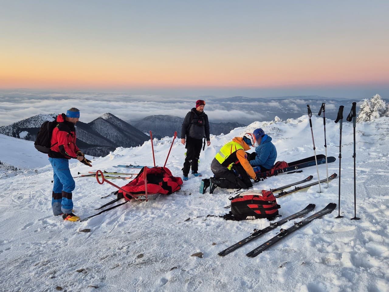 Horskí záchranári pomohli zranenému Lotyšovi pri Demänovskej jaskyni