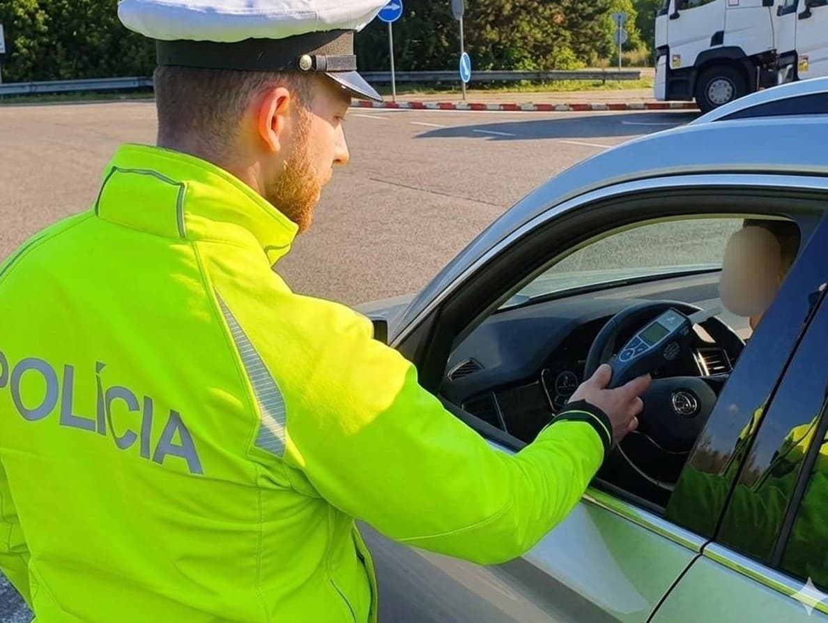Policajti v Trnavskom kraji rozdali stovky pokút za štyri hodiny