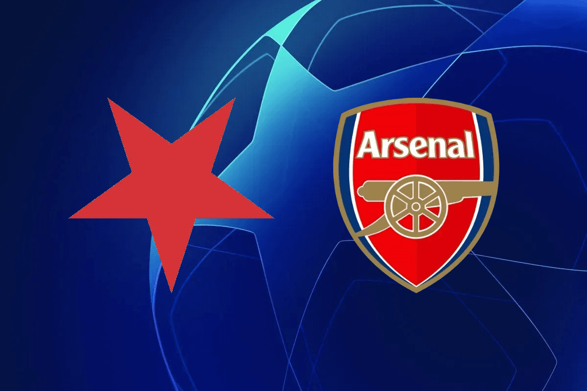 Online prenos: Slavia Praha vs. Arsenal v Lige majstrov
