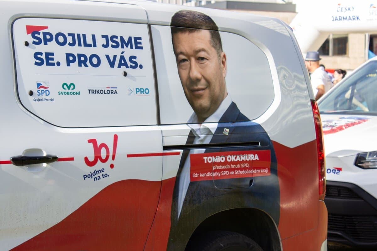 Kampaň SPD a jej podobnosť s totalitnou propagandou, tvrdí súd