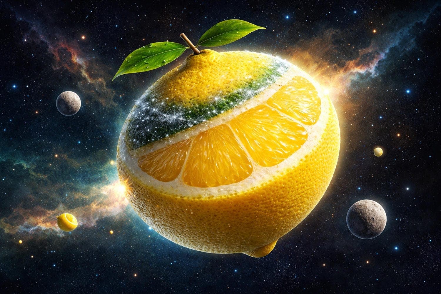 Objavili planétu v tvare citróna s diamantom v srdci
