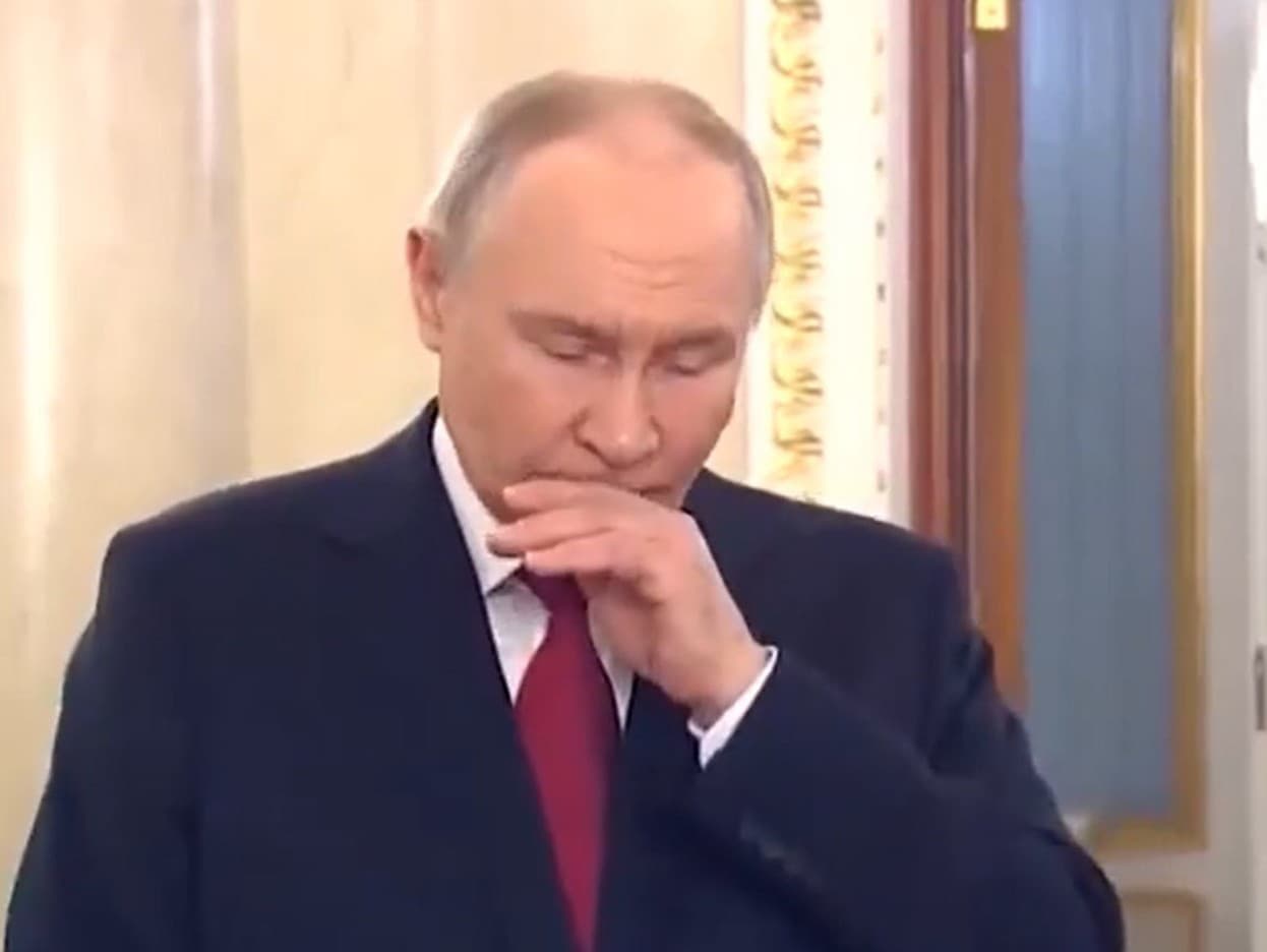 Putin v centre pozornosti: Kašeľ počas oficiálneho prejavu