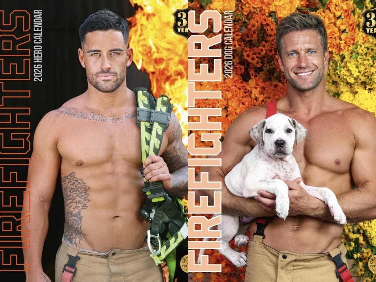 Austrálski hasiči predstavili horúci kalendár pre dobrú vec