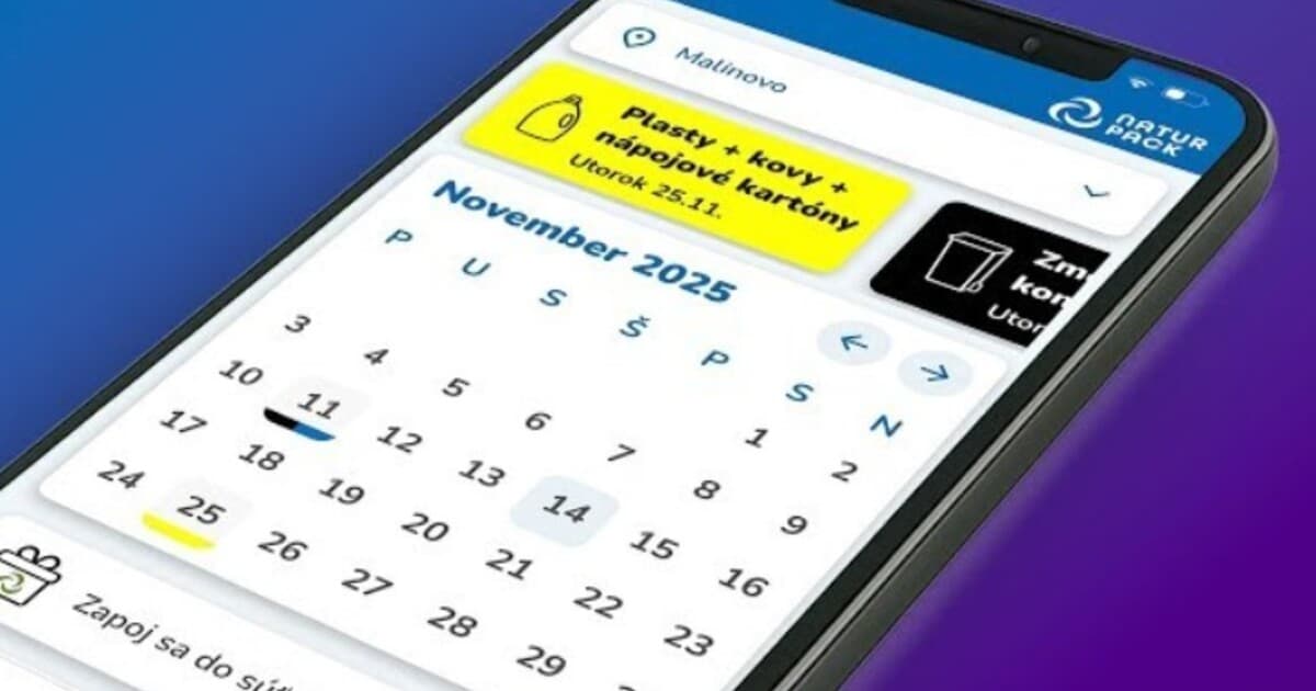 Nová aplikácia pomôže s odvozom odpadu a triedením