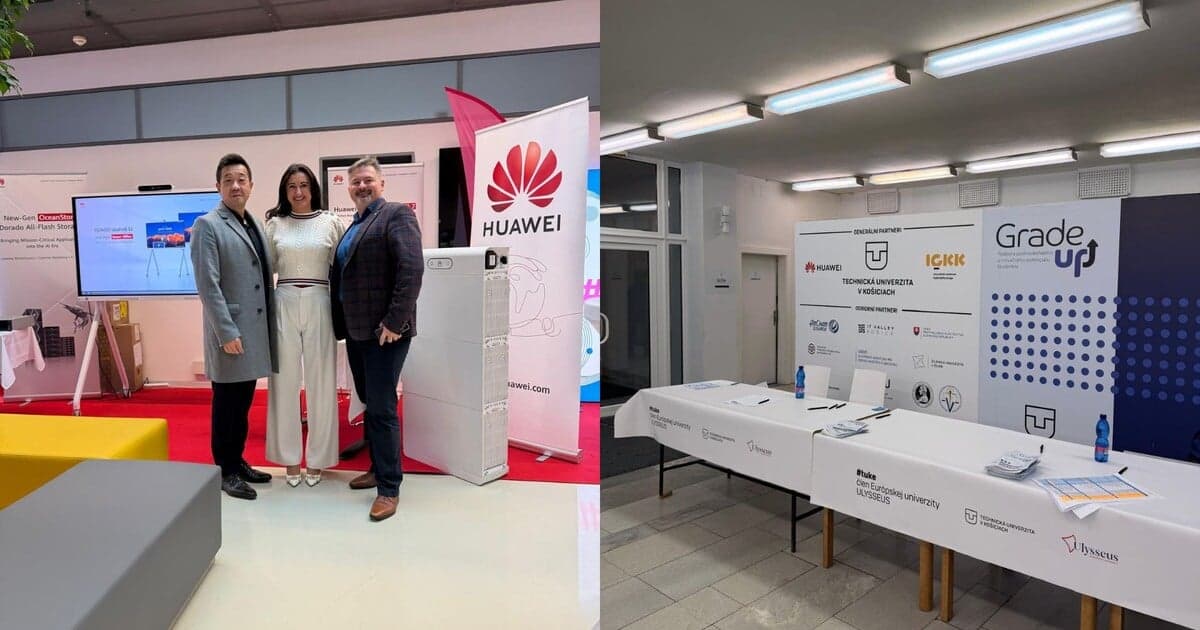 Digitálne vzdelávanie budúcnosti: Huawei na GradeUp 2025 v Košiciach
