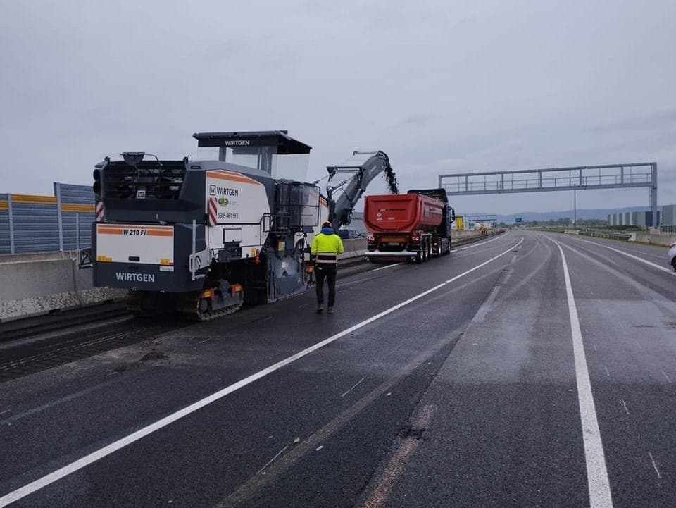 Nočné obmedzenia na diaľnici D1 pri Bernolákove