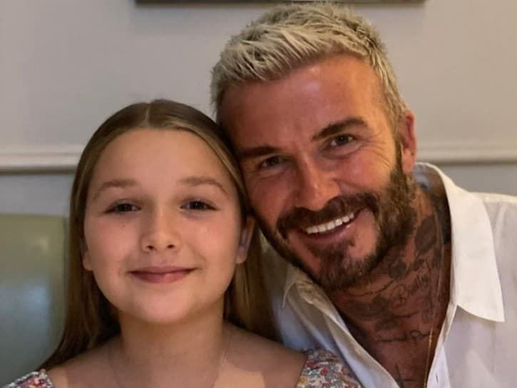 Harper Beckham: Krásna dcéra Davida Beckhama oslavuje rastúcu krásu