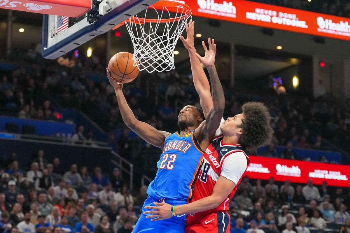 NBA: Thunder a Spurs bez prehry, Wembanyama exceloval