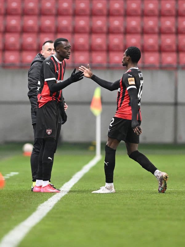 Spartak Trnava triumfoval nad Komárnom, Taiwo a Idjessi sa blysnuli