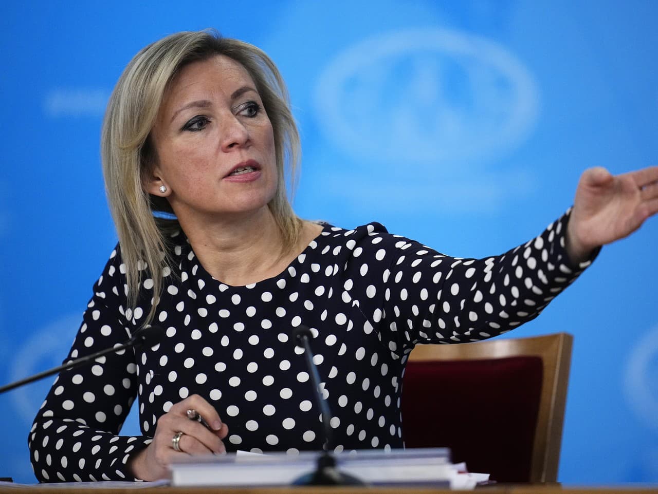 Hovorkyňa ruského ministerstva zahraničných vecí nahromadila milióny