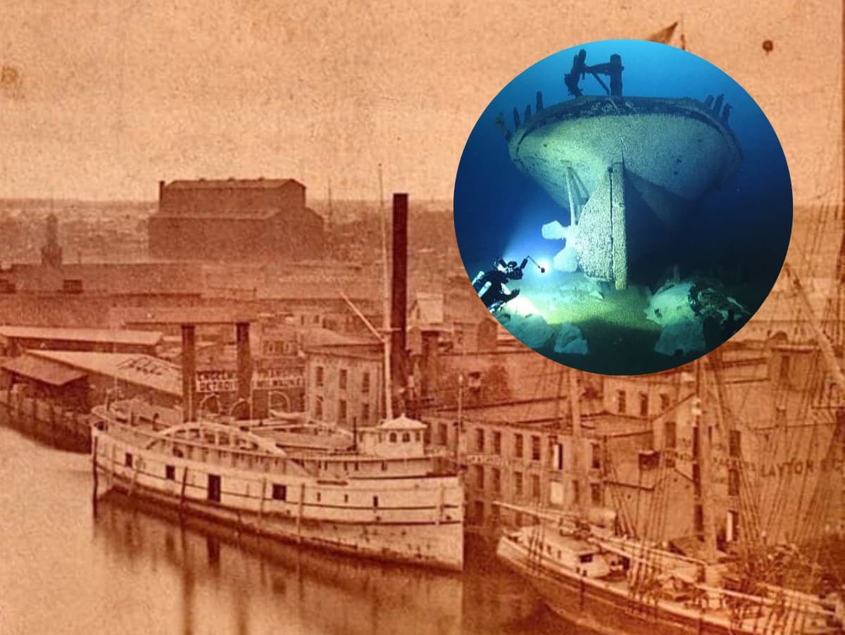 Na dne Michiganské jazera objavili vrak luxusného parníka