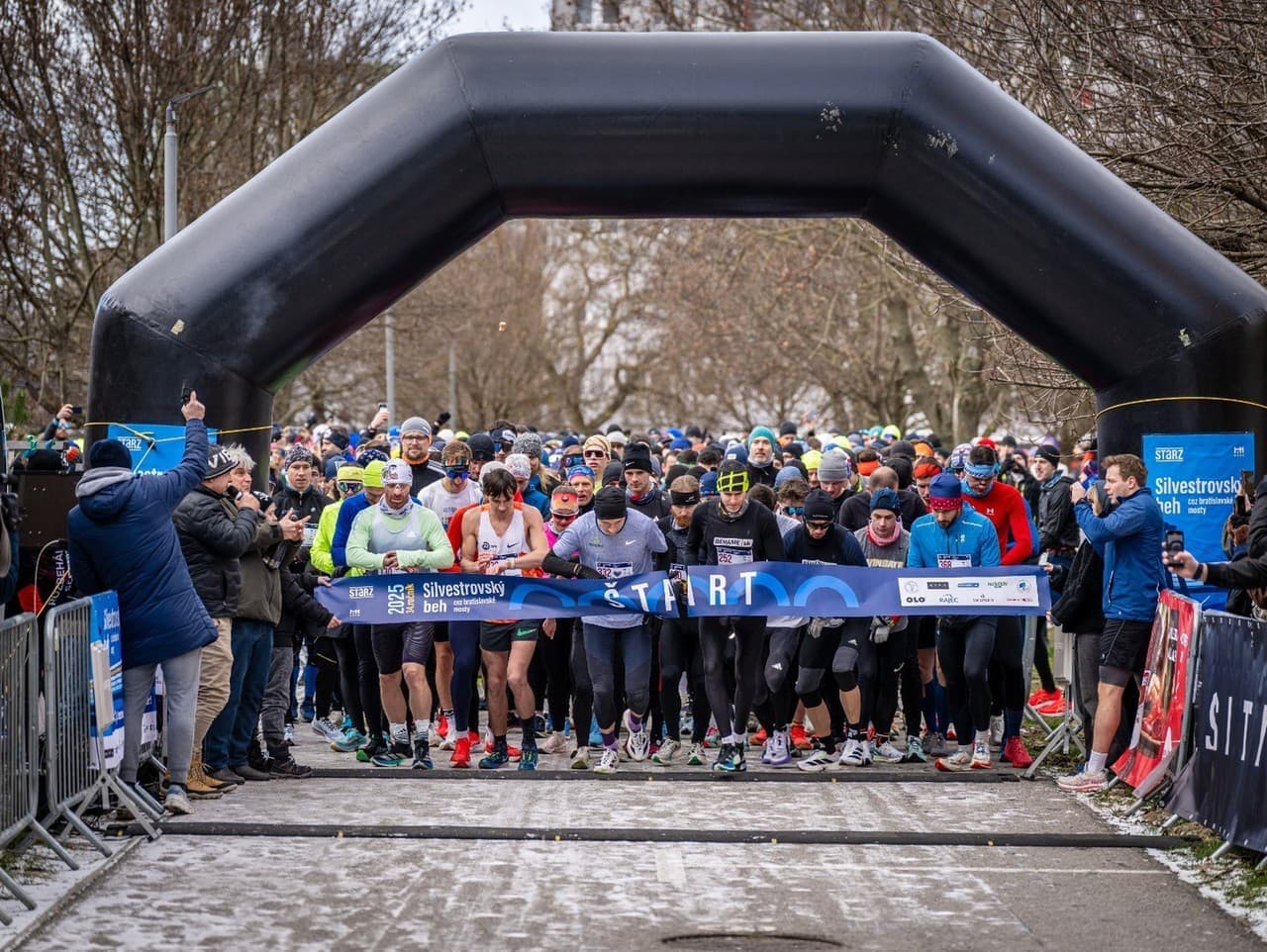 Bratislavský Silvestrovský beh prekonal rekordy s 2101 účastníkmi