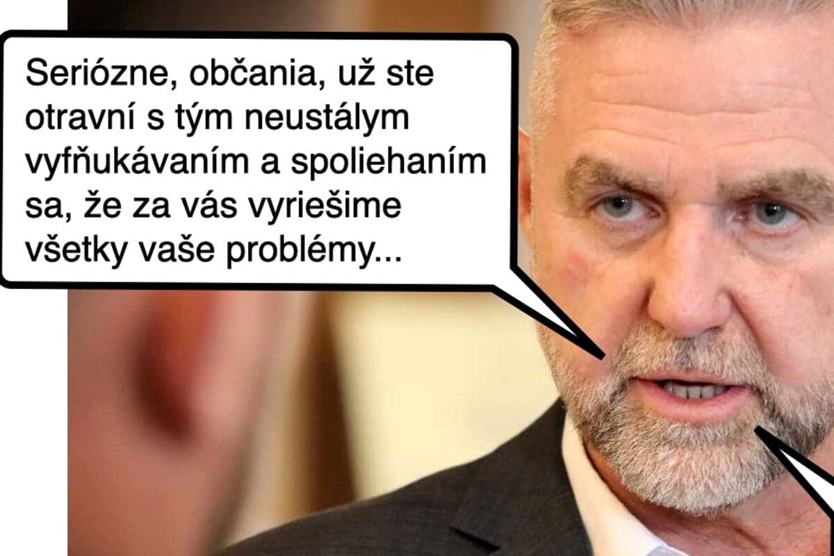 Tibor Gašpar a cynické rady pre občanov Slovenska