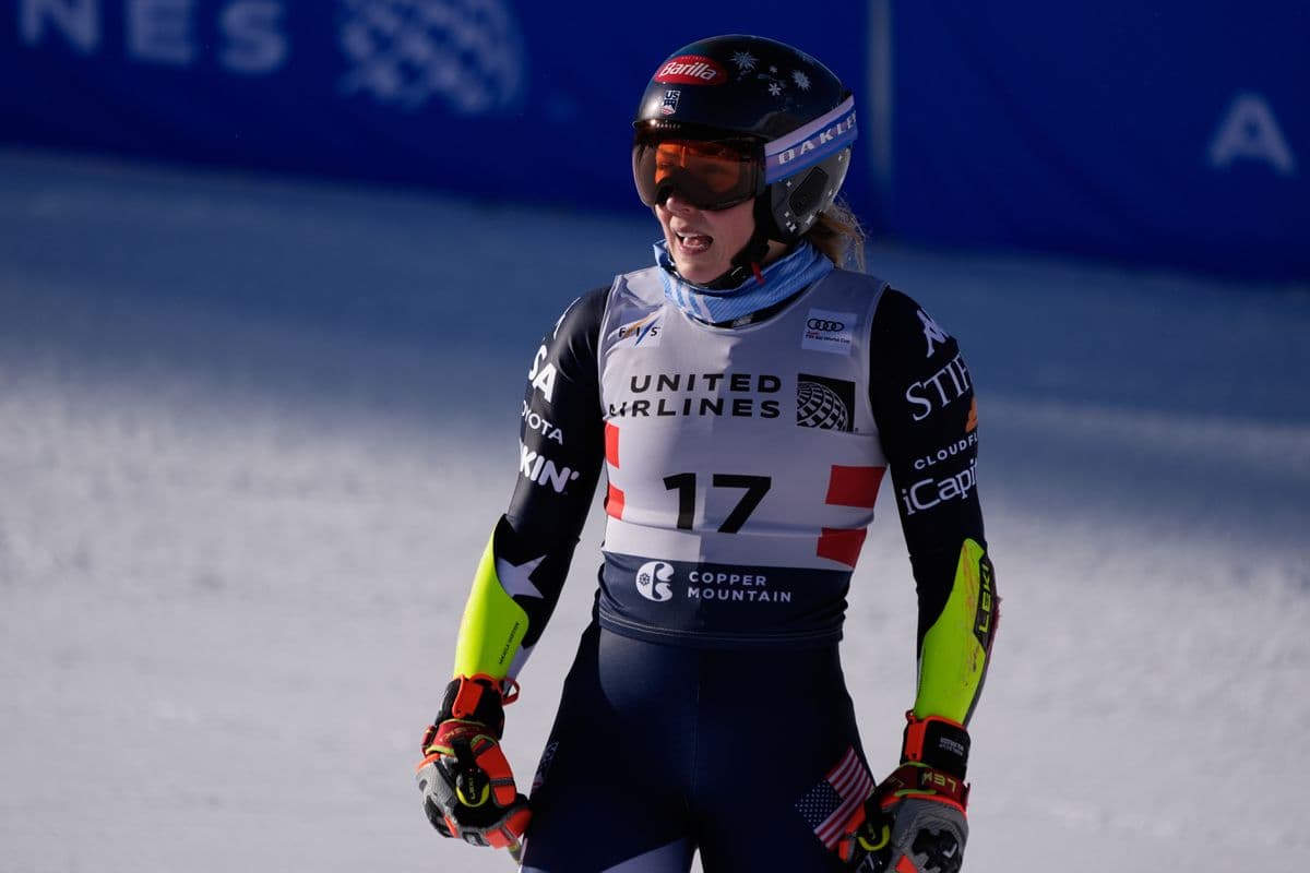 Mikaela Shiffrinová bojuje s domácimi podmienkami v Copper Mountain