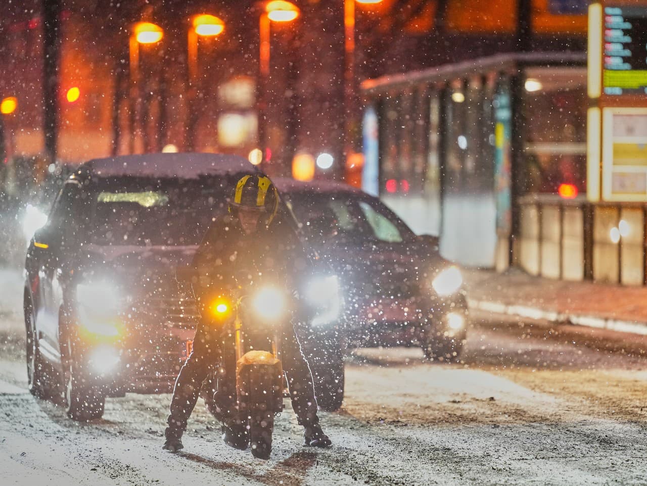 Búrka Goretti zasiahla Európu: Silný vietor a sneženie na obzore
