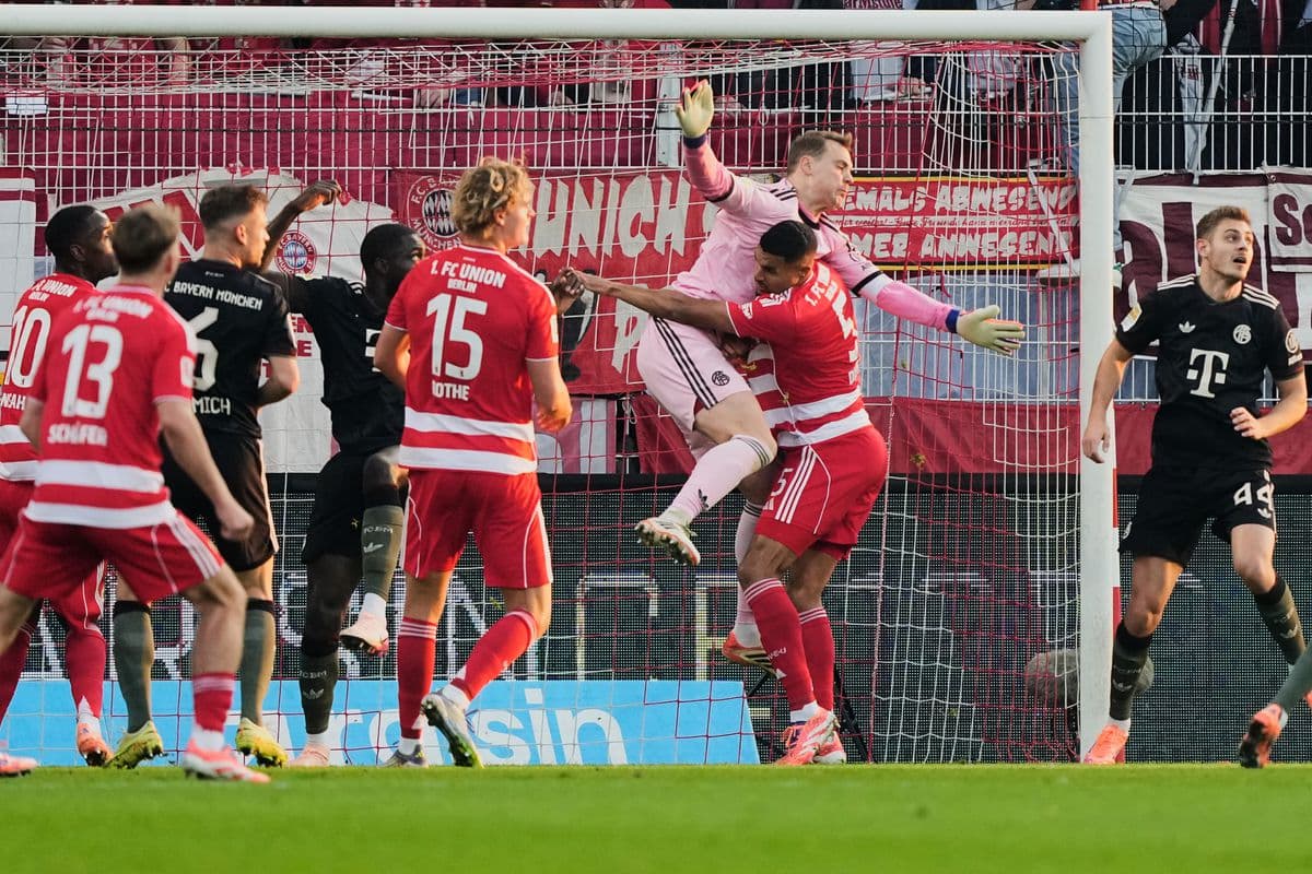 Bayern Mníchov remizoval s Unionom Berlín v dramatickom zápase