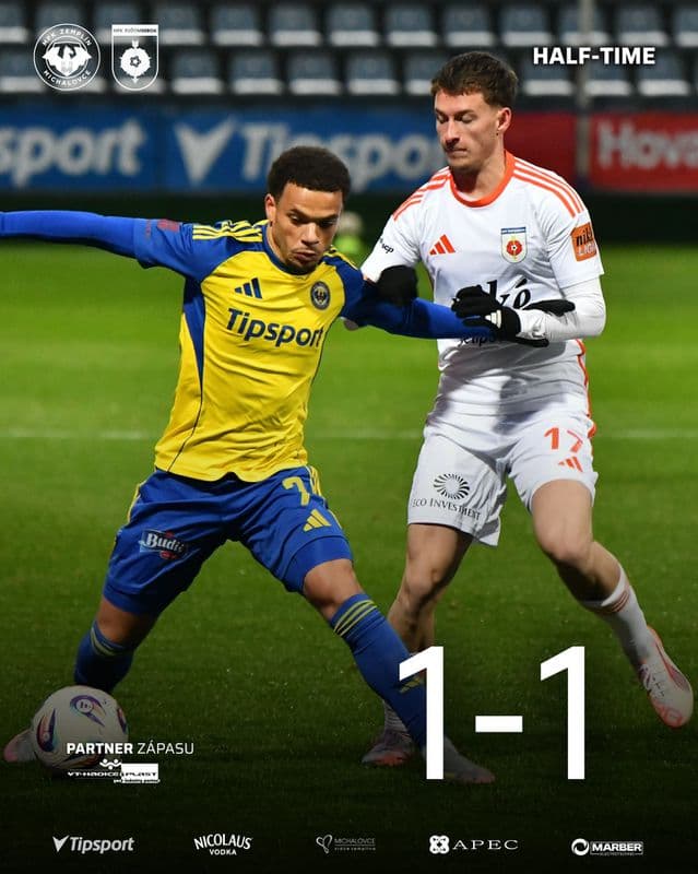 MFK Zemplín Michalovce konečne víťazne, zdolali Ružomberok 4:2