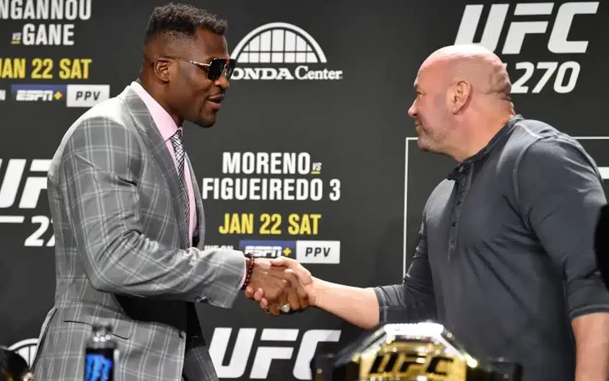 Dana White odhaľuje fyzické konflikty s Francisom Ngannou