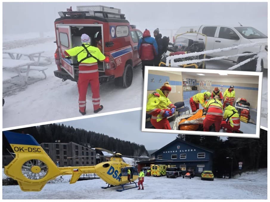 Žena v kraťasoch takmer zamrzla na Sněžke: Záchrana v poslednej chvíli