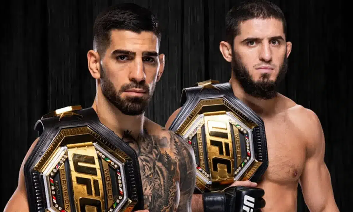 Islam Makhachev reaguje na výzvu Iliu Topuriu po UFC 322