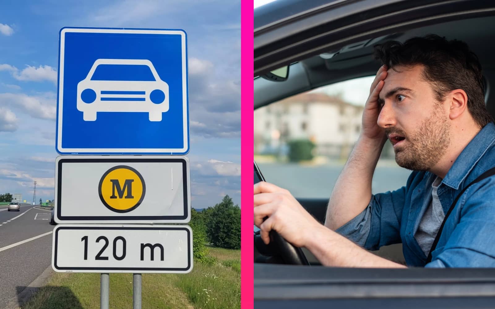 Značka so žltým M: Pozor na pokuty pre vodičov